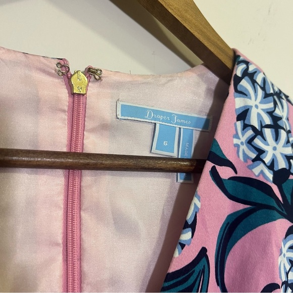 Draper James Floral Pink Sleeveless Dress - Picture 2 of 8